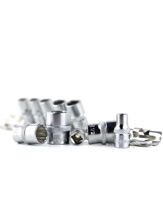 LICOTA 10P1 4D 1/2Pt Socket Set In Tbs-22002 - Image 3