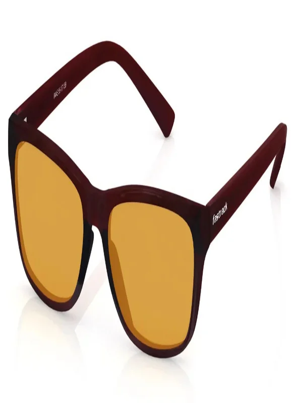 fastrack Brown Wayfarer Men Sunglasses (P357BR6P|55)