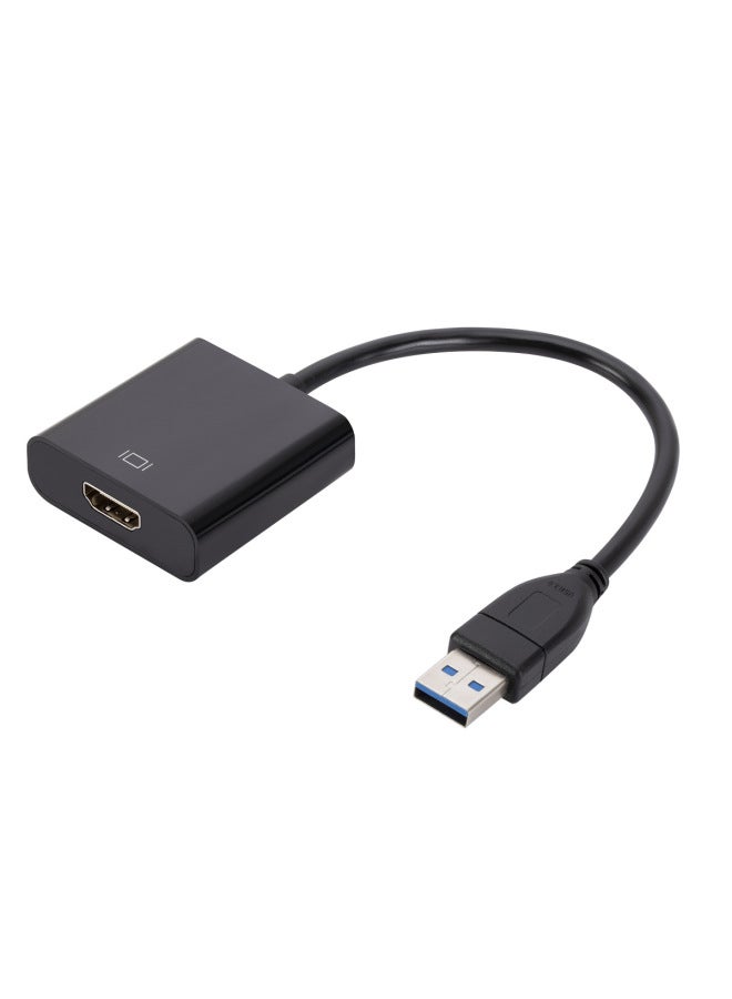 Drive-free USB3.0 TO HDMI Adapter USB TO HDMI Converter Android Mac OS With Screen Cable Extension-Color:USB To HDMI Female (large Shell) - Image 4