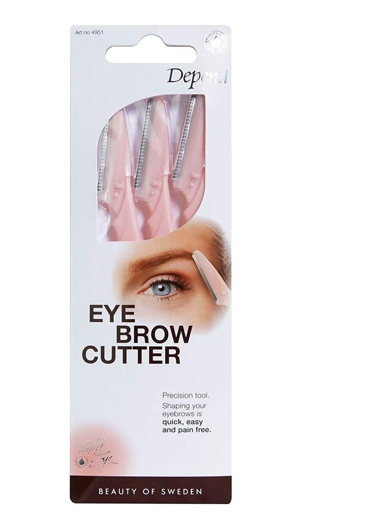 مقص حواجب ديبيند بيرفكت آي (6 قطع) عبوة من قطعتين - Image 2