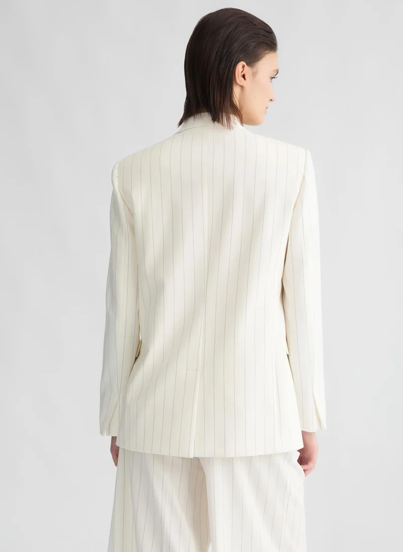 Liu Jo Pin striped blazer