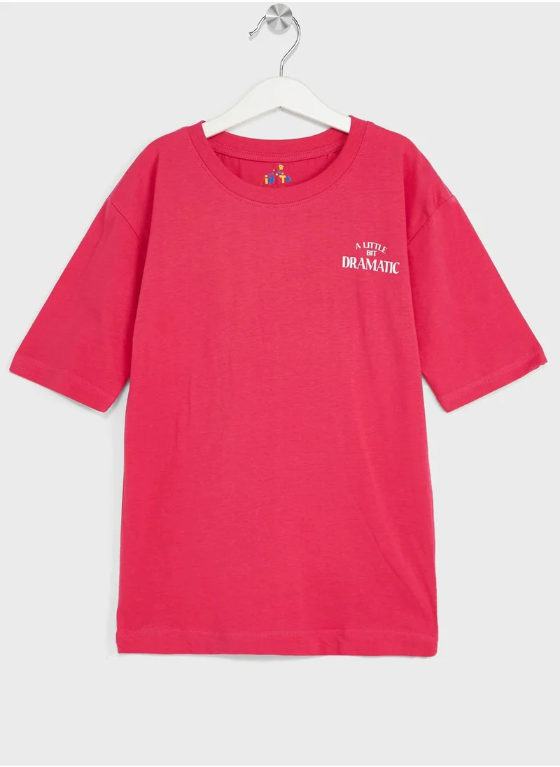 Pinata Girls Pack Of 2 Print T-Shirt Set