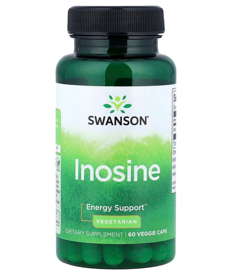 Inosine 60 Veggie Caps (500 mg Per cap)