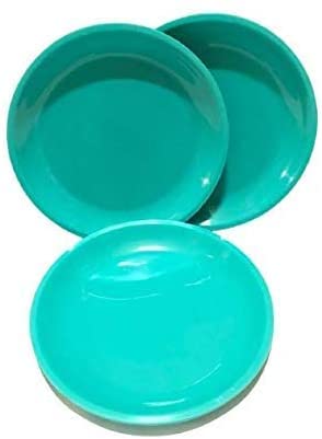 Coolkart Microwave Safe Quarter Plates 6 Pcs Round Sea Green - Image 2