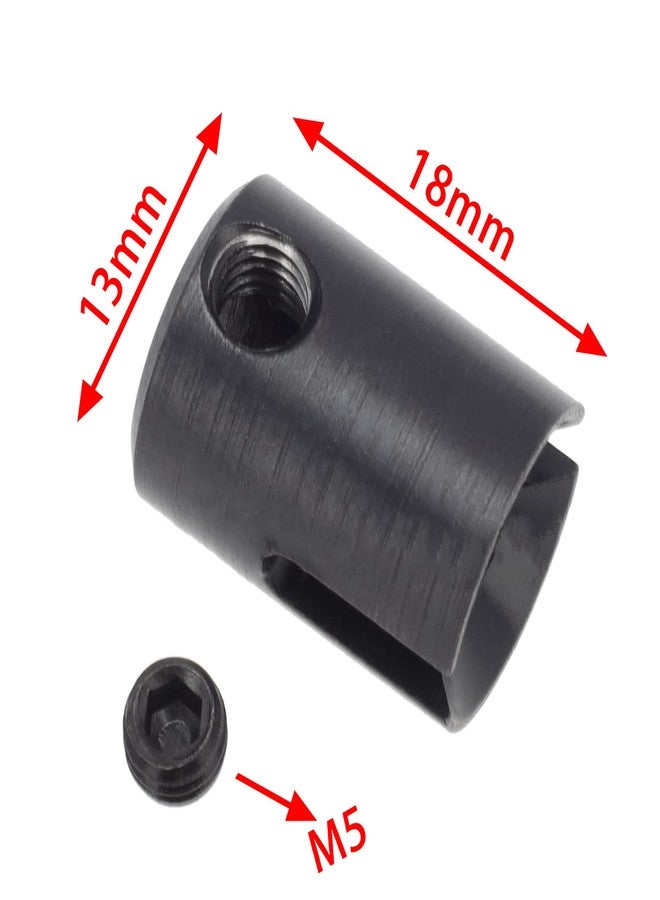 XBERSTAR Hard Steel Input Shaft Cup Center Driveshaft for Arrma 1/8 Kraton Mojave Infraction Limitless Steel Cup #AR310432 (2pcs) - Image 2