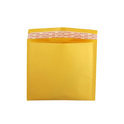 EcoSwift 5 EcoSwift Size #CD 7.25 x 8 Kraft Bubble Mailers Self Sealing Bulk Padded Shipping Supplies Packaging Envelopes Bags CD 7.25 inches by 8 inches - Image 2