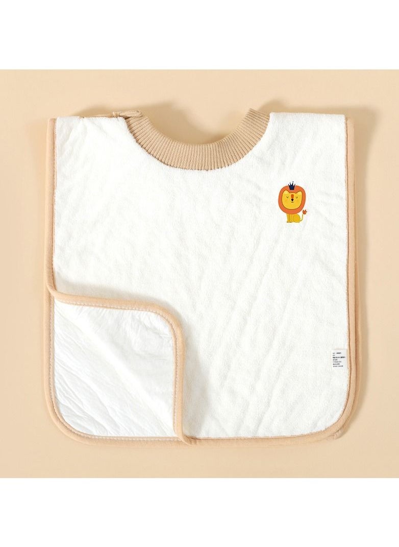 Loquat Pure Cotton Cartoon Printing Baby Bib 