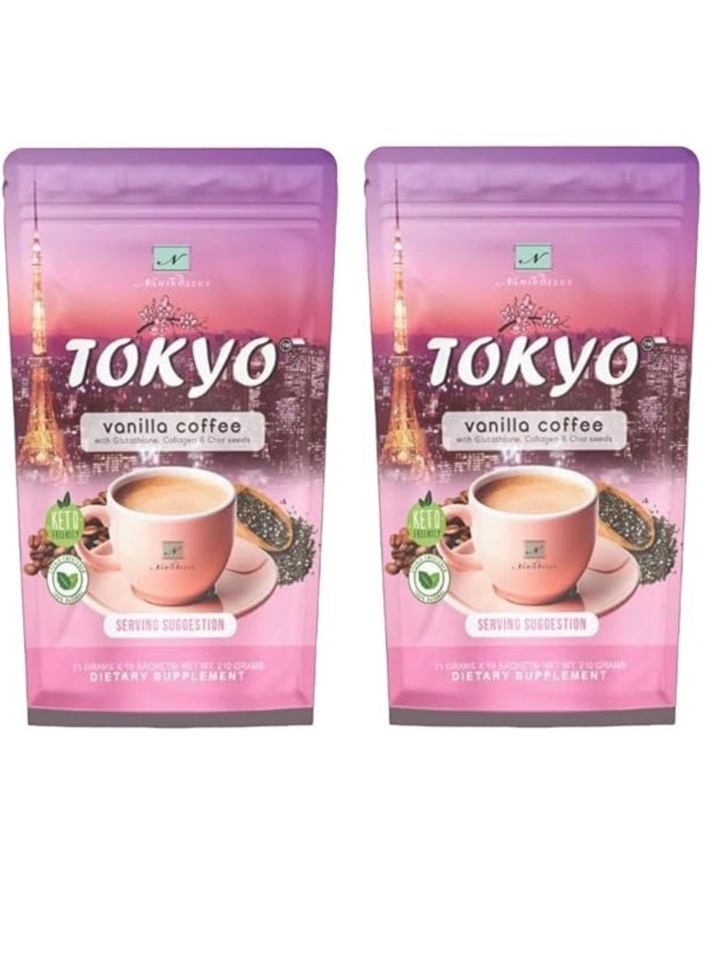 NAMIROSEUS TOKYO Vanilla Coffee pack of 2