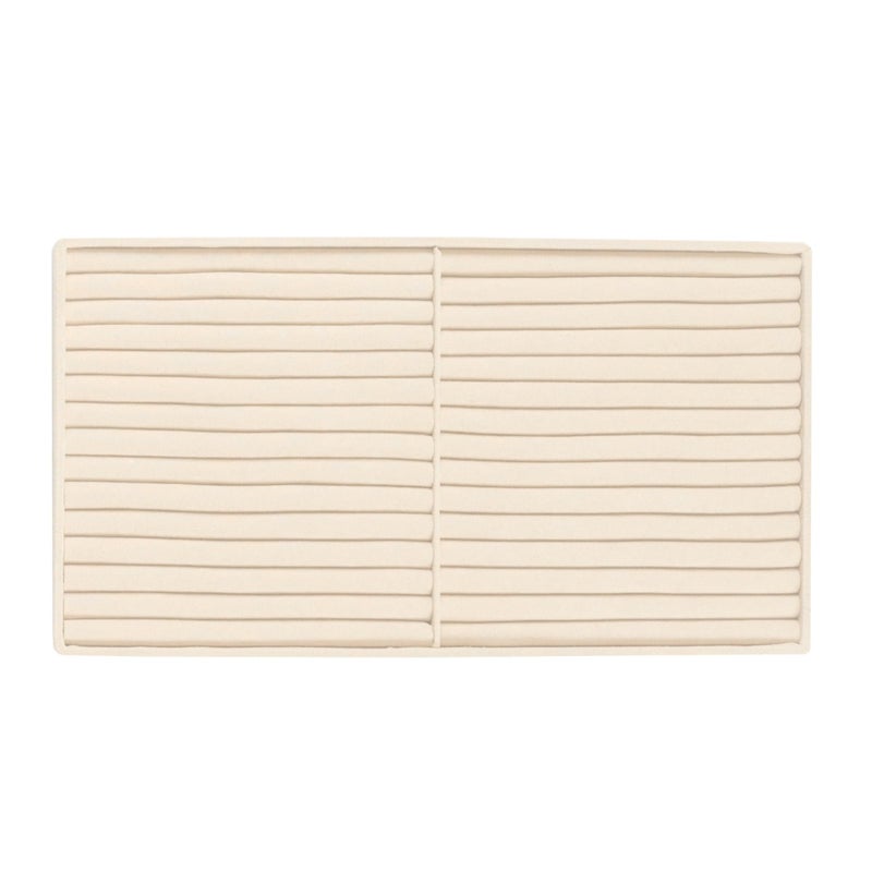 Wolf Designs WOLF VAULT Tray Ring Insert, Beige - Includes 28 Ring Rolls - Stackable - Anti-Tarnish LusterLoc Lining - Prevents Jewelry Discoloration + Tarnishing - Image 1