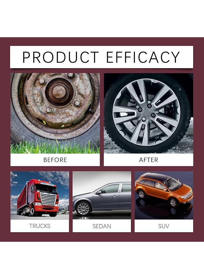 KASTWAVE Rust Removal Spray, 100Ml Portable Rust Conversion Agent, Instant Powerful Automotive Rust Reformer And Seal, Multi Purpose Stainless Steel Rust Cleaners For Most Car Detailing - Image 2