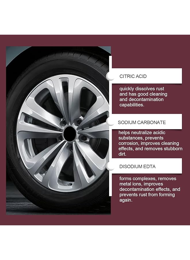 KASTWAVE Rust Removal Spray, 100Ml Portable Rust Conversion Agent, Instant Powerful Automotive Rust Reformer And Seal, Multi Purpose Stainless Steel Rust Cleaners For Most Car Detailing - Image 5