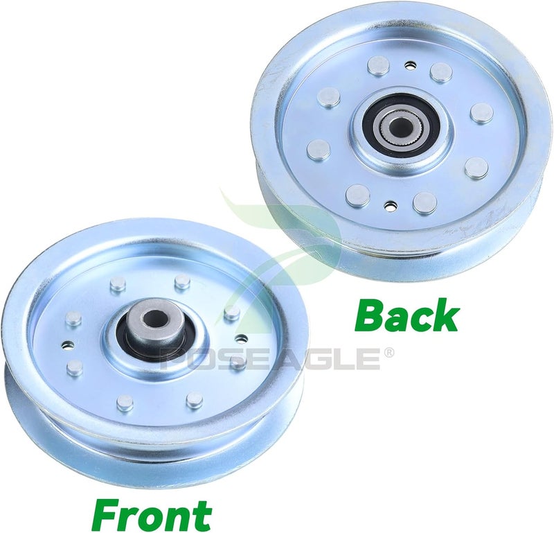 POSEAGLE 756-04129b Idler Pulley 4.25 Replaces MTD/Cub Cadet/Troy-Bilt 753-08171 756-04129 756-04129B 756-04129C 956-04129 for CC760 CC760ES FMZ50 M79GF SLT5400 LT1700 LT942G Lawn Mower Decks - Image 4