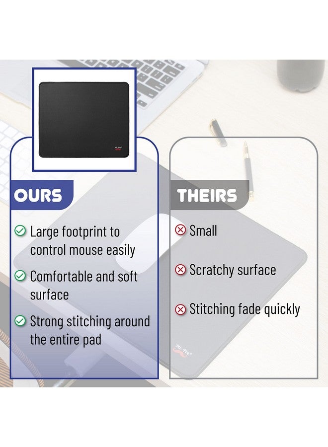 Mr. Pen - Mouse Pad, 12.5"X10.5", 2 Pack, Mouse Pads For Wireless Mouse, Mouse Pad Gaming, Computer Mouse Pad, Mouse Pad For Laptop, Gamer Mouse Pad, Pad Mouse, Mouse Pad For Gaming, Laptop Mouse Pad  - Image 5