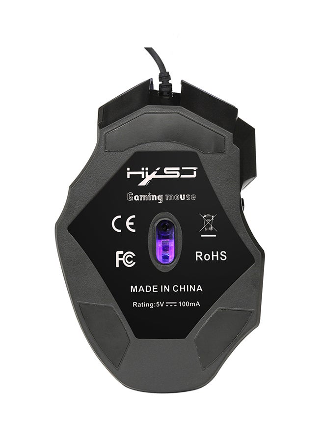 ماوس ألعاب 7D سلكي بضوء LED ومنفذ USB - Image 2