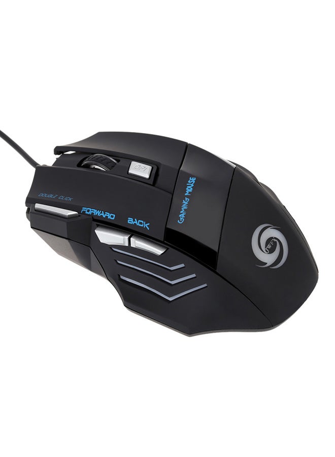 ماوس ألعاب 7D سلكي بضوء LED ومنفذ USB - Image 3
