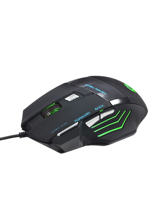 ماوس ألعاب 7D سلكي بضوء LED ومنفذ USB - Image 4