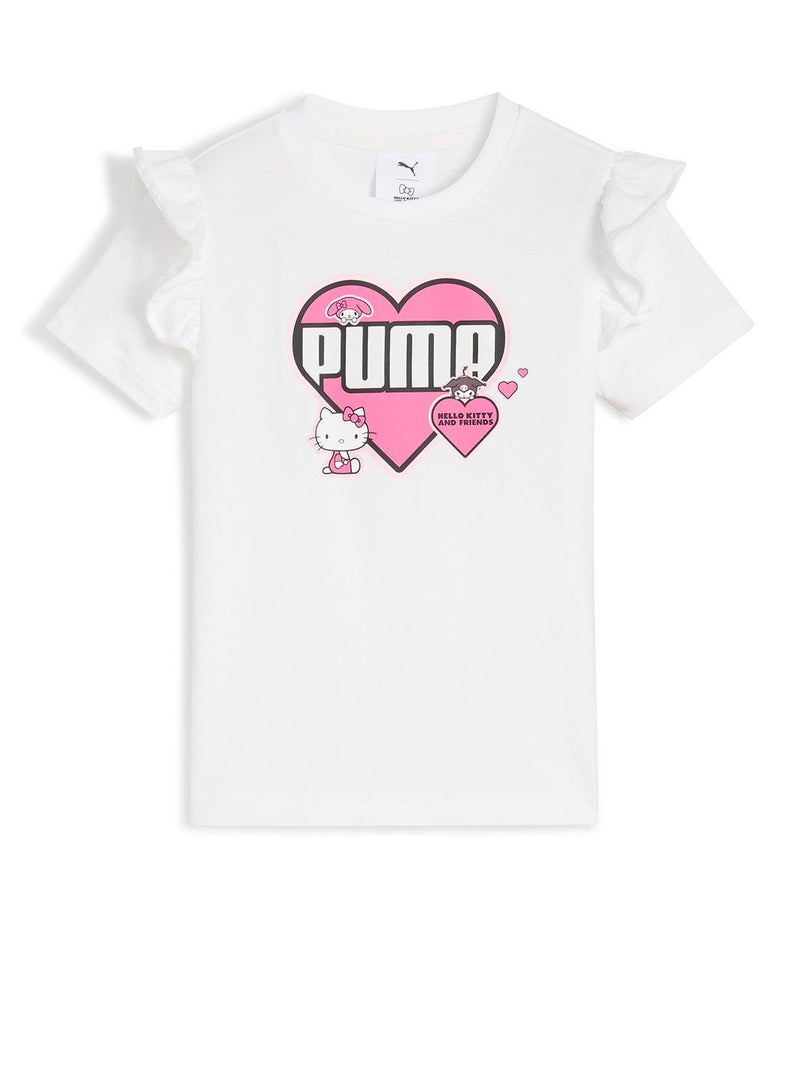 بوما تيشيرت هالو كيتي آند فريندز مكشكش - Image 1