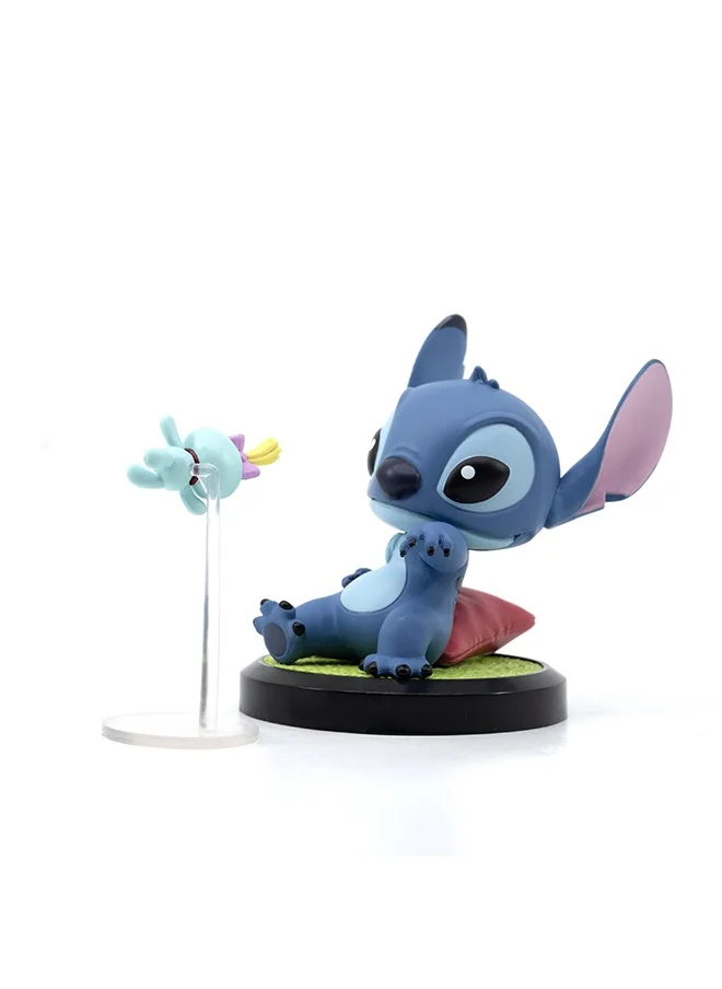 ديزني Lilo And Stitch Art Gallery Figure Series | Collectible Figure | Display Figure | Perfect Gift for Collectors and Kids - Stitch & Lil Friends