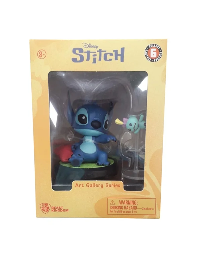 ديزني Lilo And Stitch Art Gallery Figure Series | Collectible Figure | Display Figure | Perfect Gift for Collectors and Kids - Stitch & Lil Friends