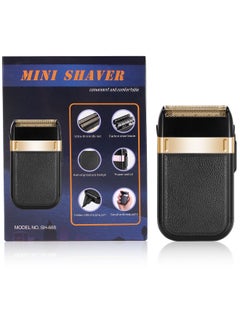 infino Vintage Style Electric Shaver and Razor for Men - Compact Travel-Friendly Reciprocating Razor with Floating Blade, USB Rechargeable, Low Noise, Ideal for On-The-Go Grooming  - Image 1