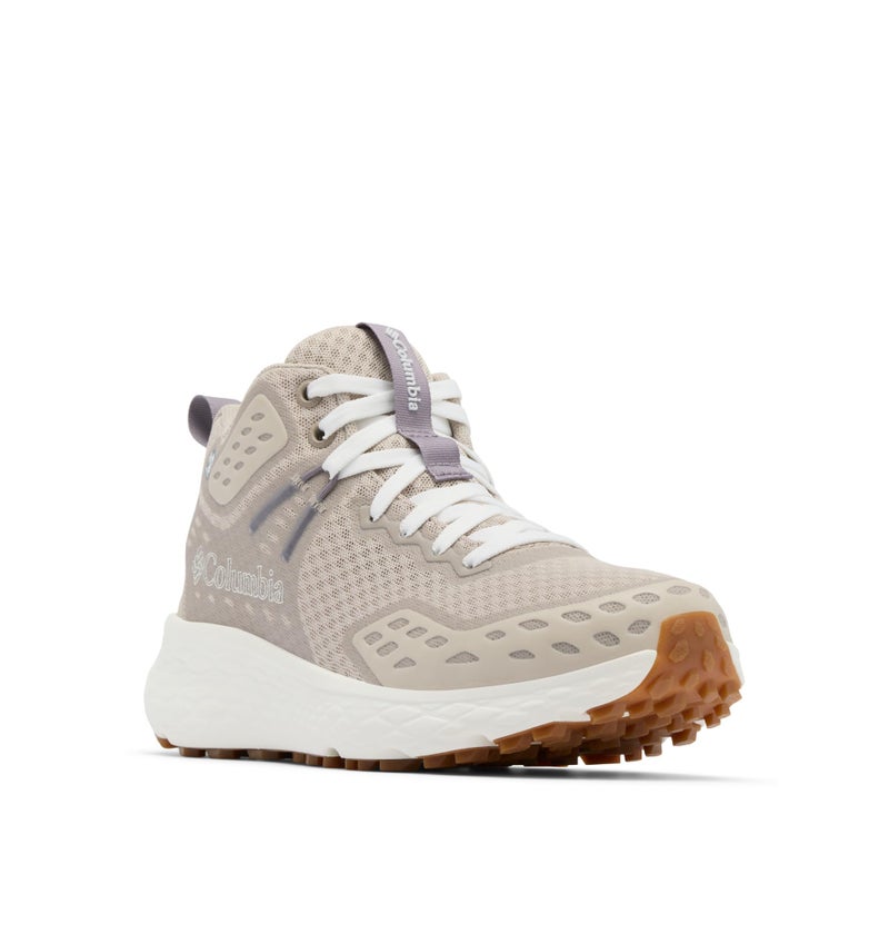 Columbia Womens Konos TRS Outdry Mid Waterproof Shoe Soft TaupeGranite Purple 5
