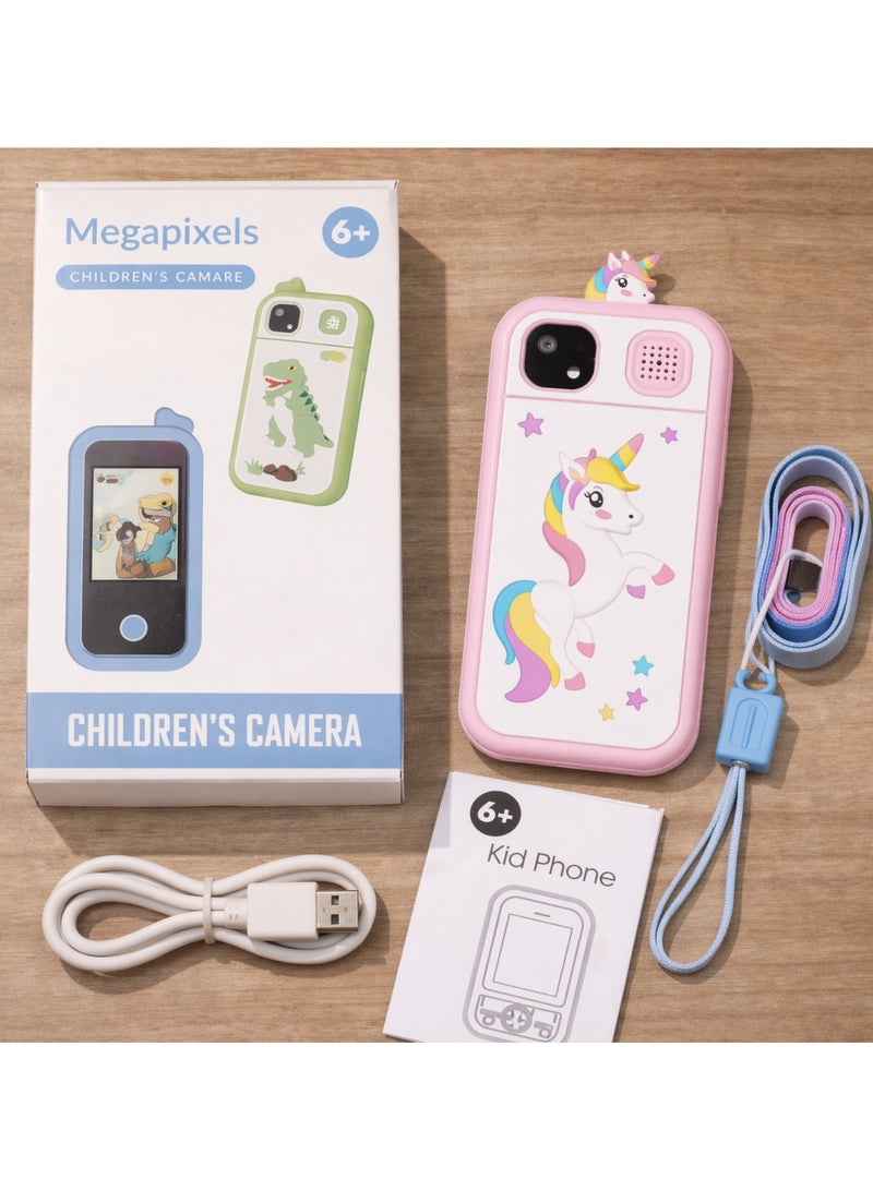 Maanys Kids Smart Phone Toys for Boys & Girls Ages 3-7, Toddler Phone Toys with Learning Games & MP3 Music Player, Birthday Gift & Travel - Image 3