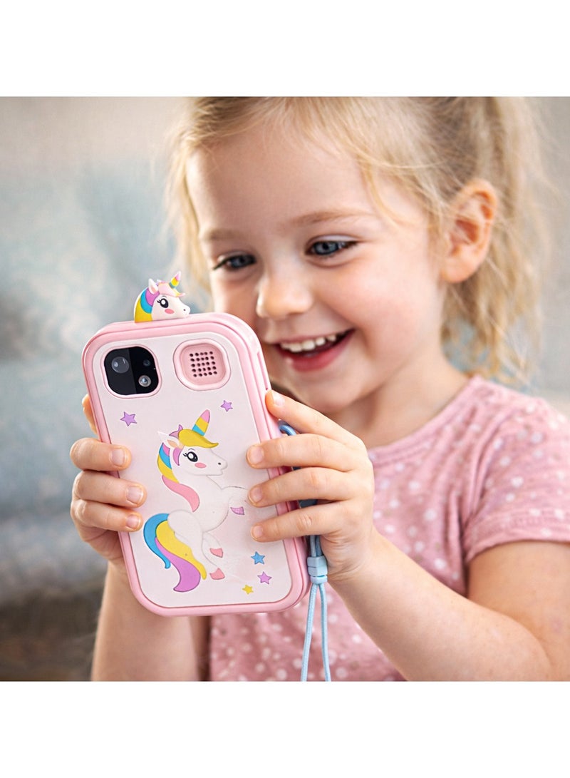 Maanys Kids Smart Phone Toys for Boys & Girls Ages 3-7, Toddler Phone Toys with Learning Games & MP3 Music Player, Birthday Gift & Travel - Image 4