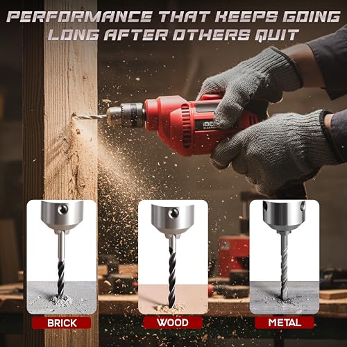 IBELL TOOLS IBELL Electric Drill Machine ED10-30, Chuck 10mm, 500W, Copper Armature, 2800RPM, Forward/Reverse for Wood & Metal Work with Variable Speed Control - Image 3