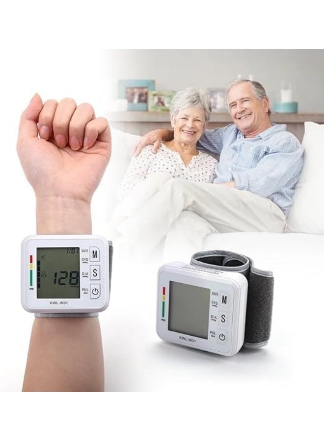 Wrist Blood Pressure Monitor - Accurate & Easy-to-Use with Large LCD Display - Ideal for Home & Travel - Image 4