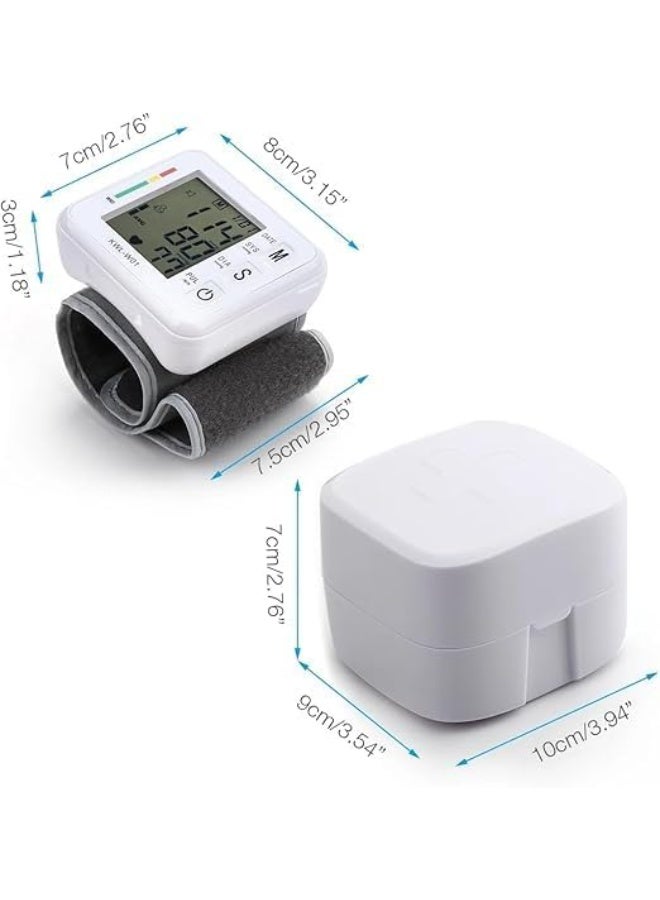 Wrist Blood Pressure Monitor - Accurate & Easy-to-Use with Large LCD Display - Ideal for Home & Travel - Image 3