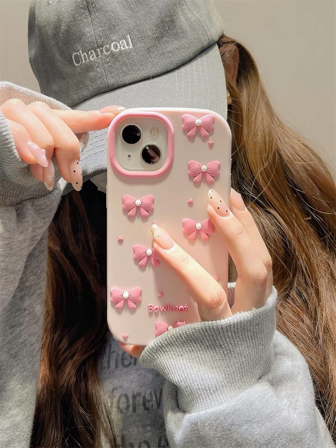 fekra Fekra Cute Bowknots Girly Case For iPhone 11 ZFA88D50D03E4EACE1A39Z