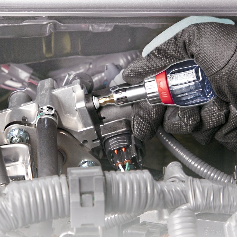 Vessel TD-6700W-23 Stubby Ratchet Driver - Image 5
