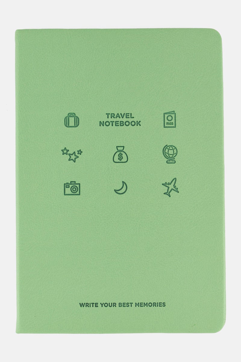 Muy Mucho 100 Sheet Travel Notebooks, Green - Image 2