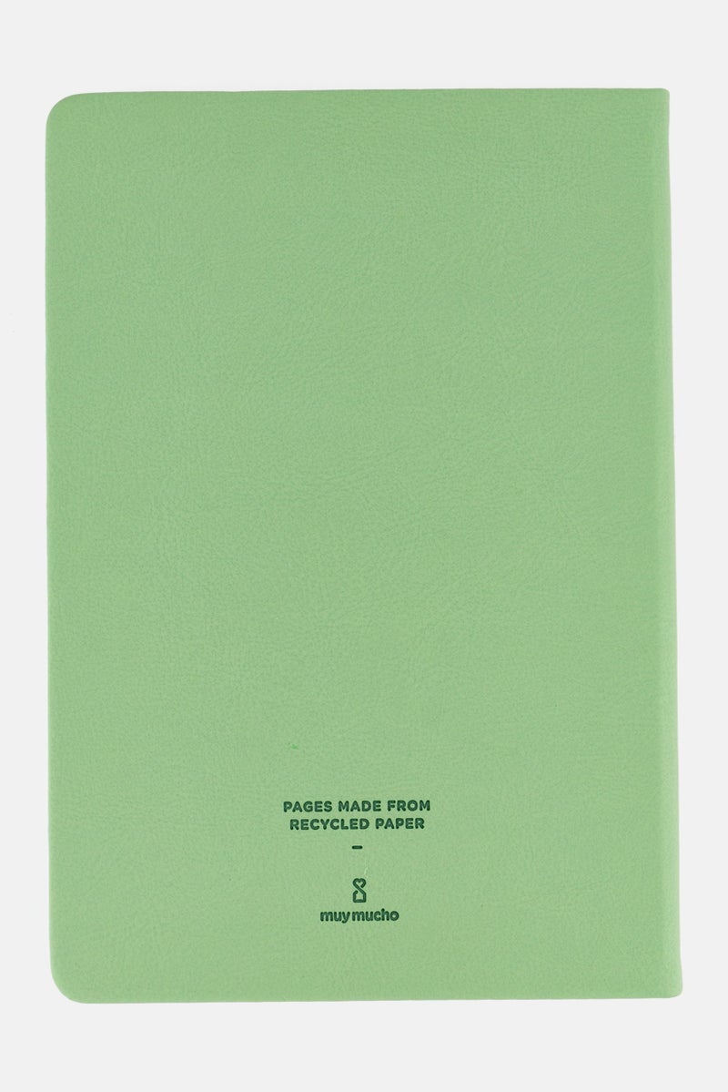 Muy Mucho 100 Sheet Travel Notebooks, Green - Image 1