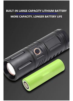 High Power T40 Strong Light Flashlight Led Flashlight Rechargeable 5 Modes Type C Fast Charging Flashlight Camping Hiking Emergency Variable Zoom Flashlight - pzsku/ZFA891CE3ABA64A9DC275Z/45/_/1725263575/5fbcda9f-02ec-489d-b379-a76e2cc711de