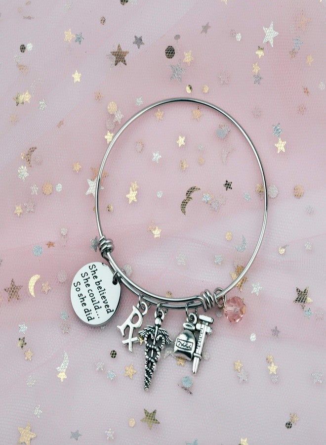 لوجيب بيردجوت هدية بيردجوت لفنيي الصيدلة - سلسلة مفاتيح هدية للصيادلة لطلاب الصيدلة والفنيين (سوار RX) - Image 5