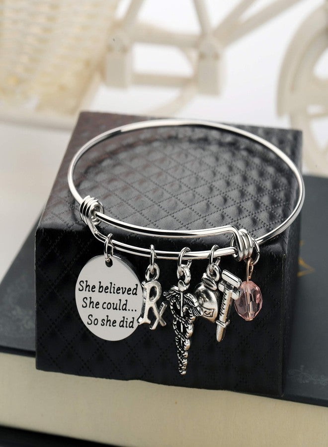 لوجيب بيردجوت هدية بيردجوت لفنيي الصيدلة - سلسلة مفاتيح هدية للصيادلة لطلاب الصيدلة والفنيين (سوار RX) - Image 3