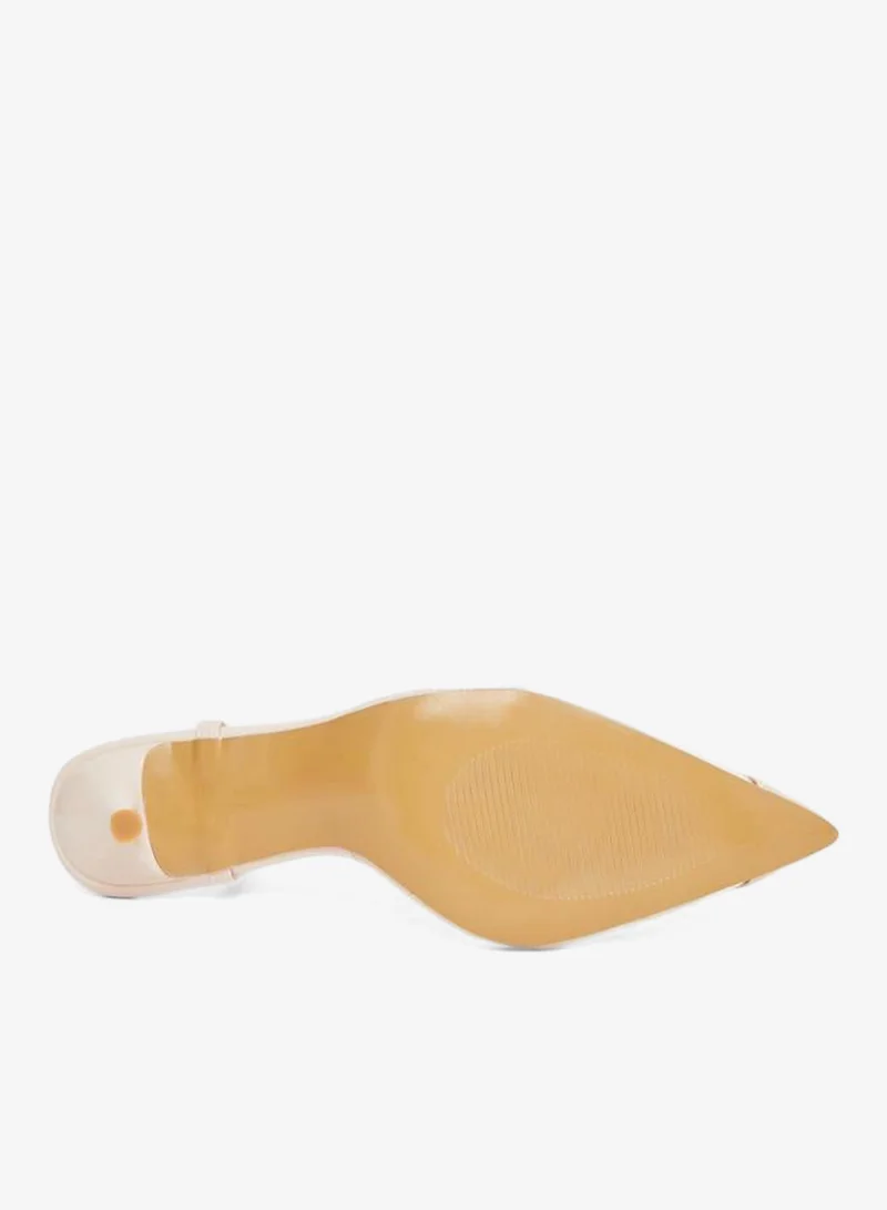 Styli  Women Nude Stiletto Heels Shoes for Women | Best Price UAE