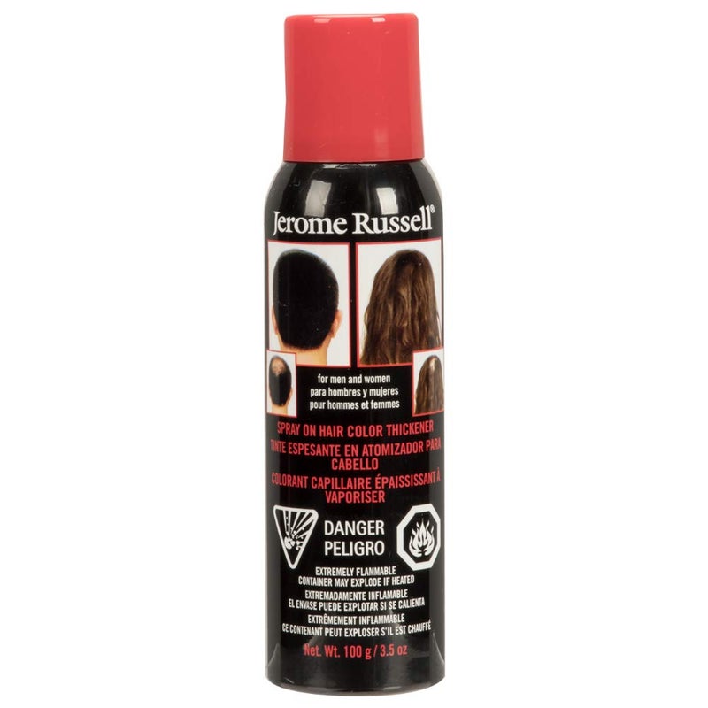 JEROME RUSSELL Hair Color Thickener - Jet Black - Image 1