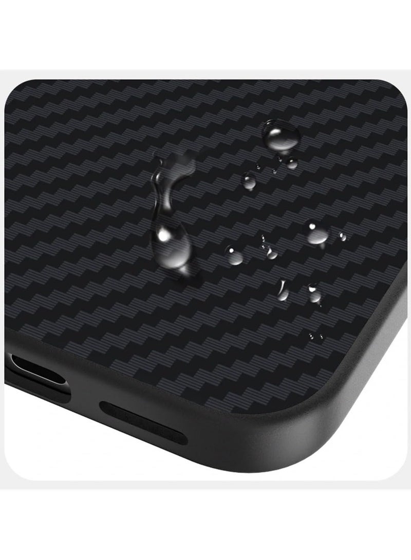 general The phone case is compatible with Redmi K90 Max 5G, featuring a magnetic carbon fiber geometric pattern imprint design and an ultra-thin phone case - Image 4