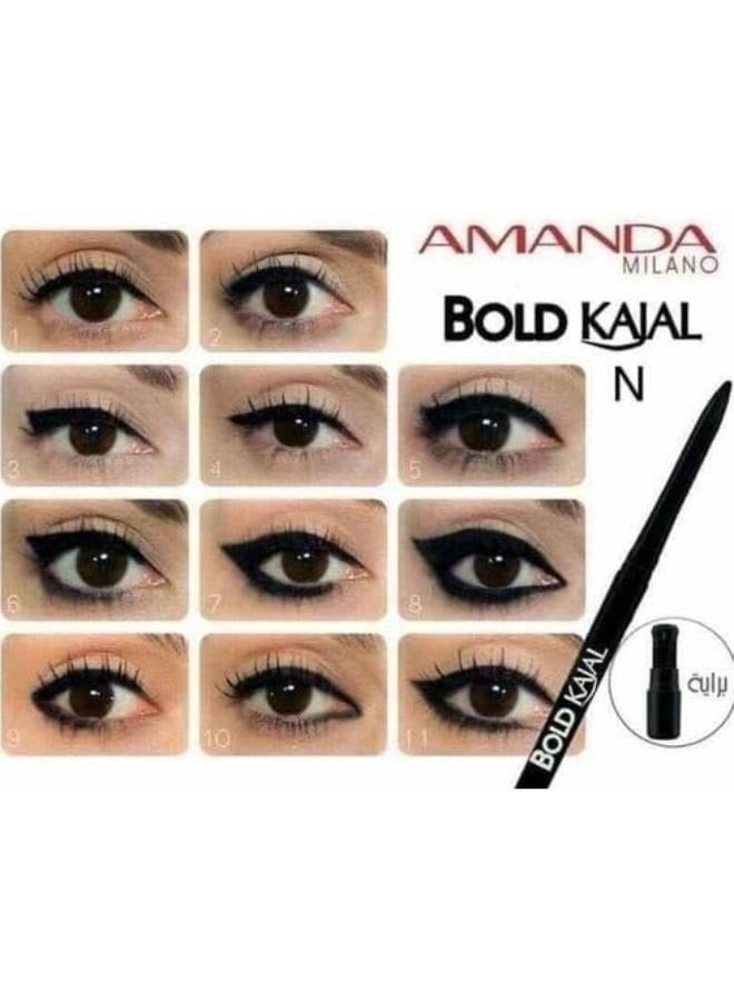 Amanda Milano Bold Kajal - Black. - Image 2