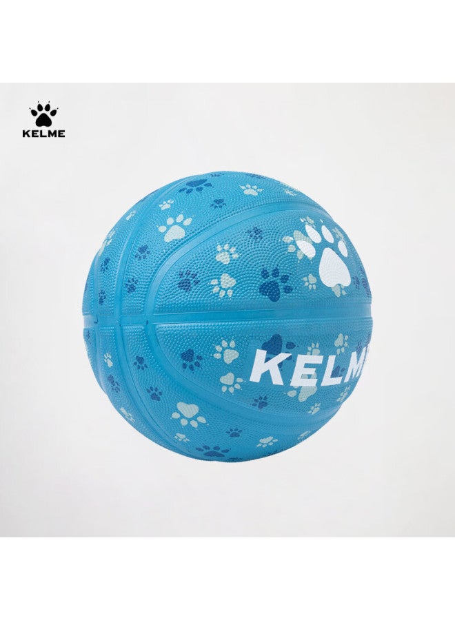 Kelme Rubber Basketball Standard Size 5 Youth Anti-Slip Absorbent Indoor Outdoor Cement Court Special Wear-Resistant Basketball - Image 2