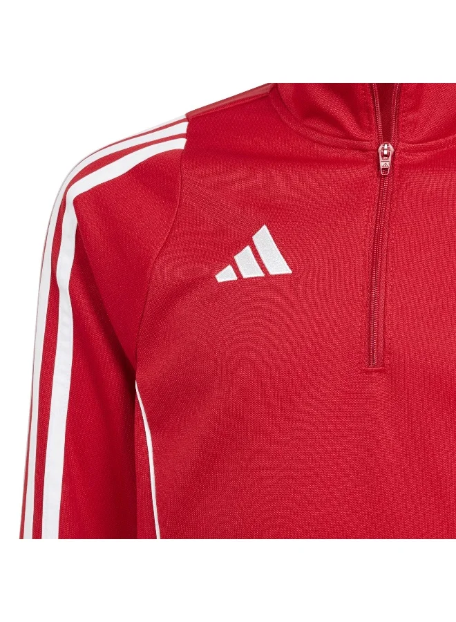 adidas تيشيرت كرة قدم تيرو 24 للأطفال (5-6 سنوات) أحمر