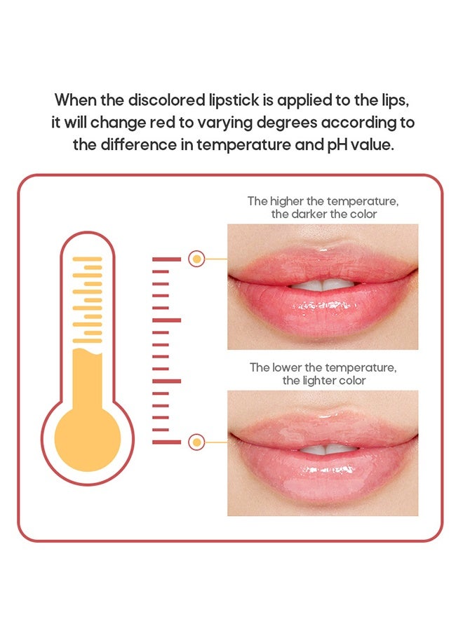 شيلافز بلسم شفاه كريستال شيري الملون، بلسم شفاه مثلث الجبنة الملون، عناية مرطبة طبيعية للشفاه طوال اليوم، بلسم شفاه يومي للبشرة الجافة والمتشققة، مهدئ ومنعش، علاج ترطيب وعناية بالشفاه. - Image 4