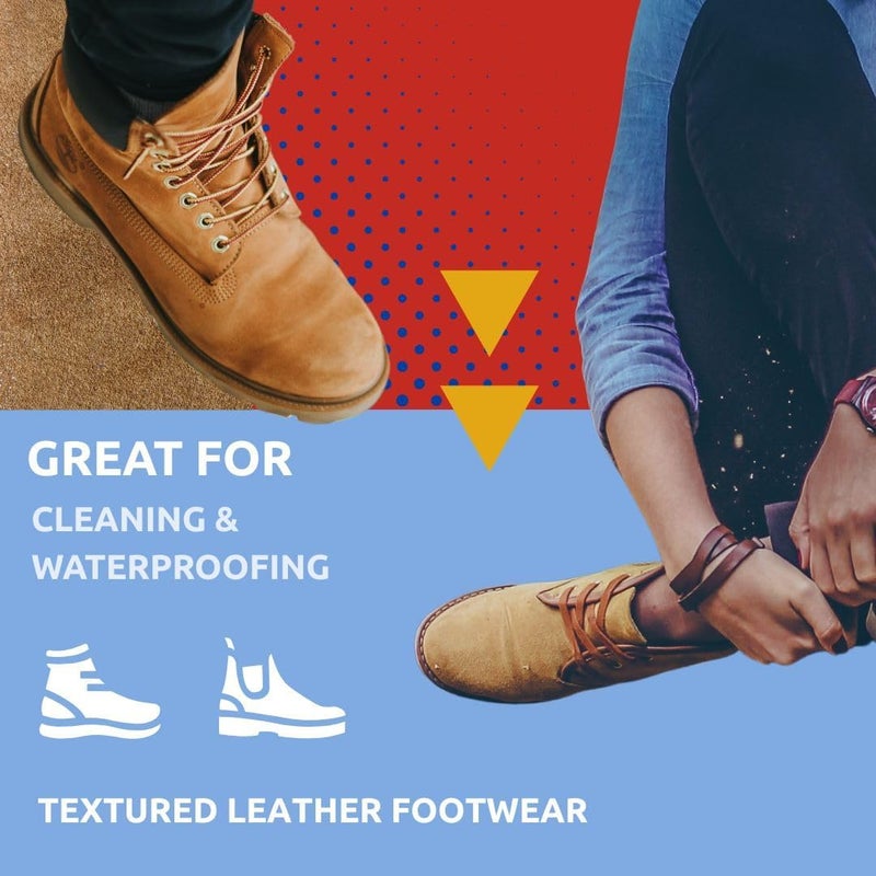 Nikwax Footwear Cleaning Gel and Nubuck & Suede Proof Twin Pack - 125ml Each - Image 3