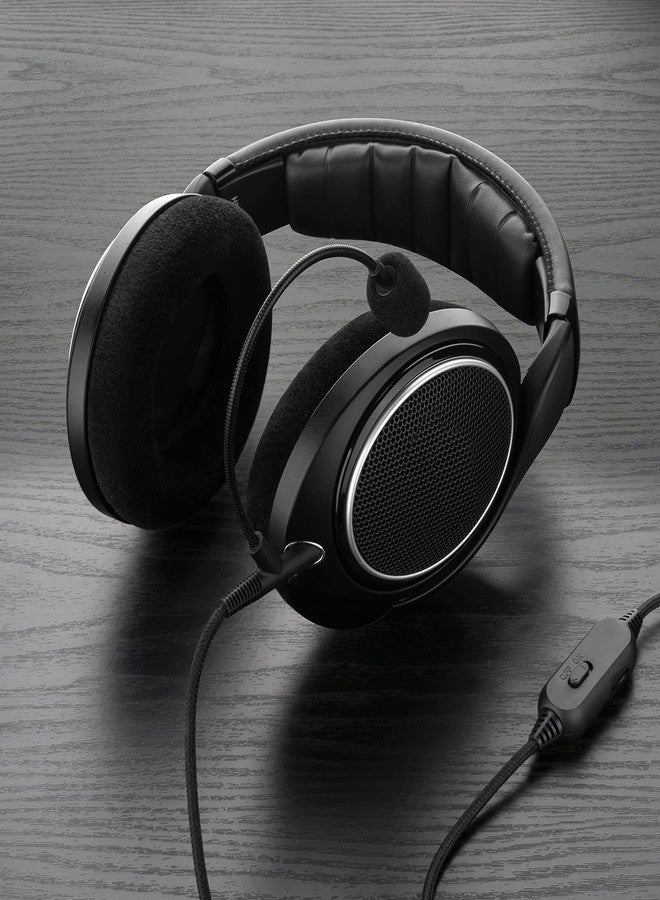 جيكريا كابل ميكروفون Geekria Boom متوافق مع Sennheiser HD 620S/599/598/505، سلك بديل مضفر من النايلون بمقبس 2.5 مم مع ميكروفون Boom وتحكم في مستوى الصوت/كتم الصوت للألعاب والاجتماعات (5.6 قدم) - Image 5