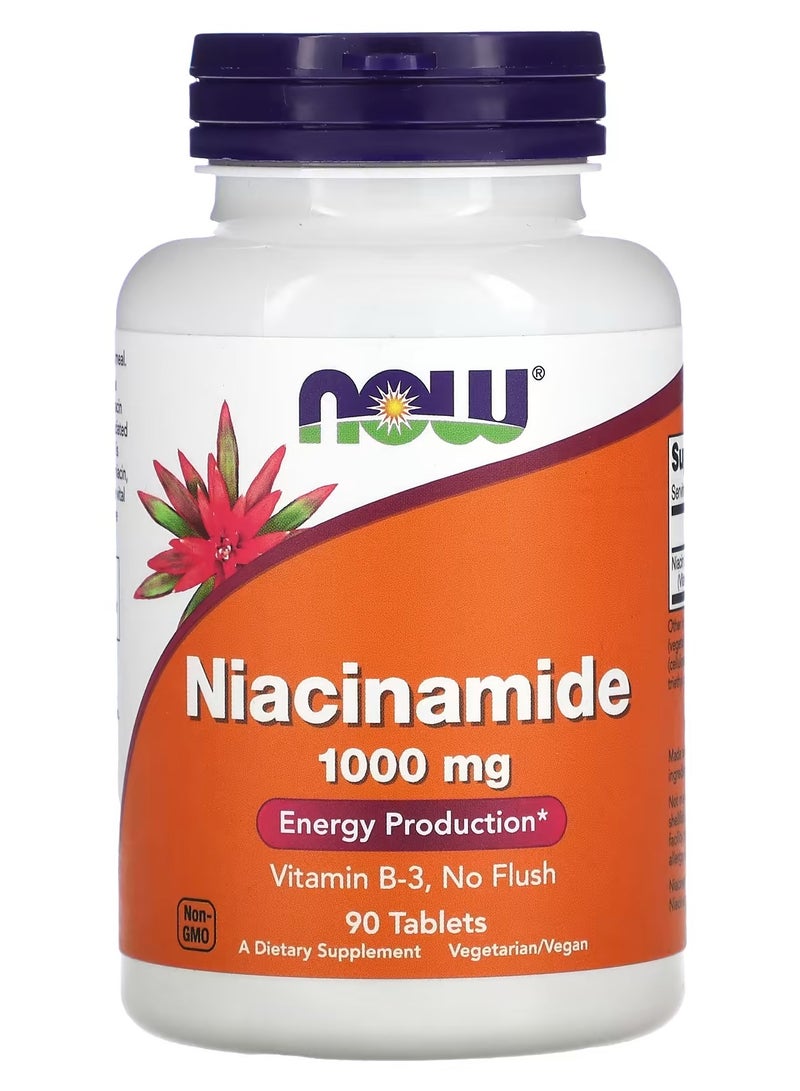 now Niacinamide 1000mg 90 Caps