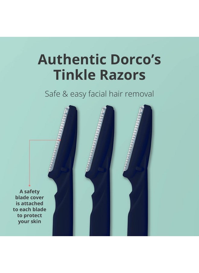 DORCO - Line-Up Razor For Men - Ultimate Grooming Tool For Mustache & Beard (2 Pack) - Image 1