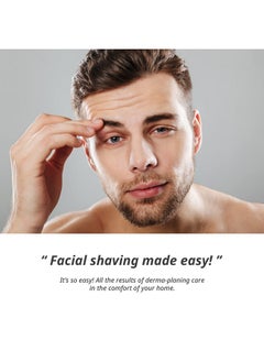 DORCO Line-Up Razor For Men - Ultimate Grooming Tool For Mustache & Beard (2 Pack)  - Image 5