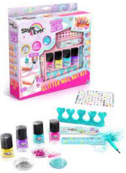 Glitter Nail Art Kit